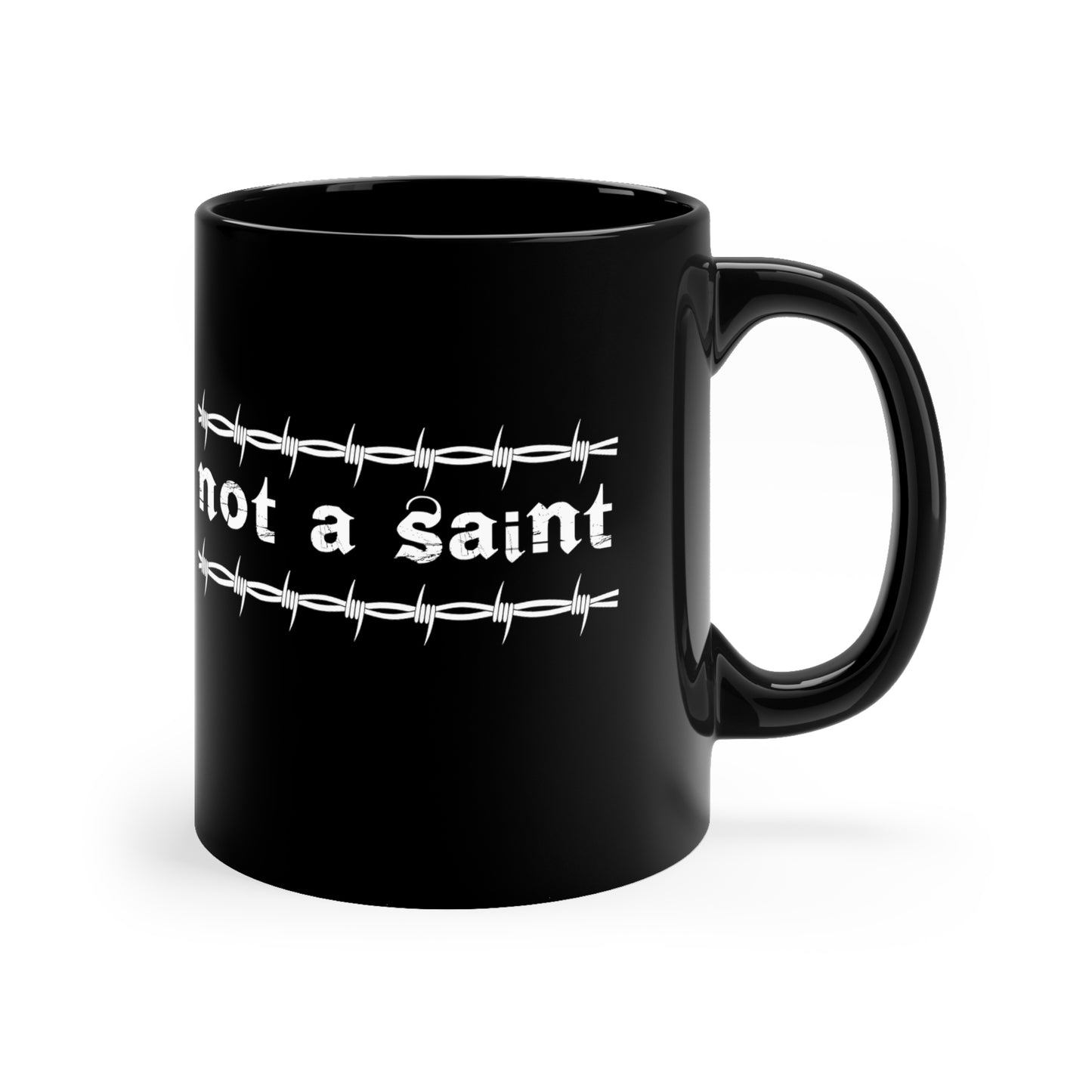 11oz Black Mug