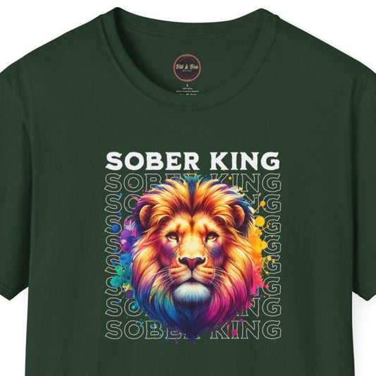 Sober King Unisex Softstyle T-Shirt