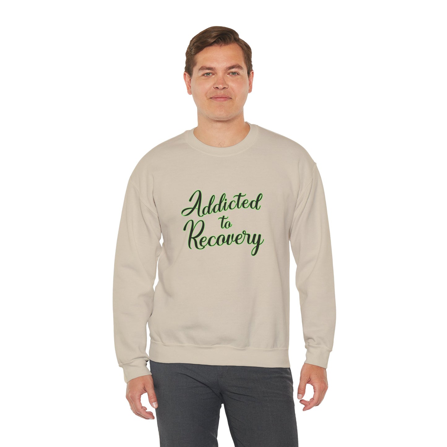 Addicted to Recovery Unisex Heavy Blend™ Crewneck Sweatshirt