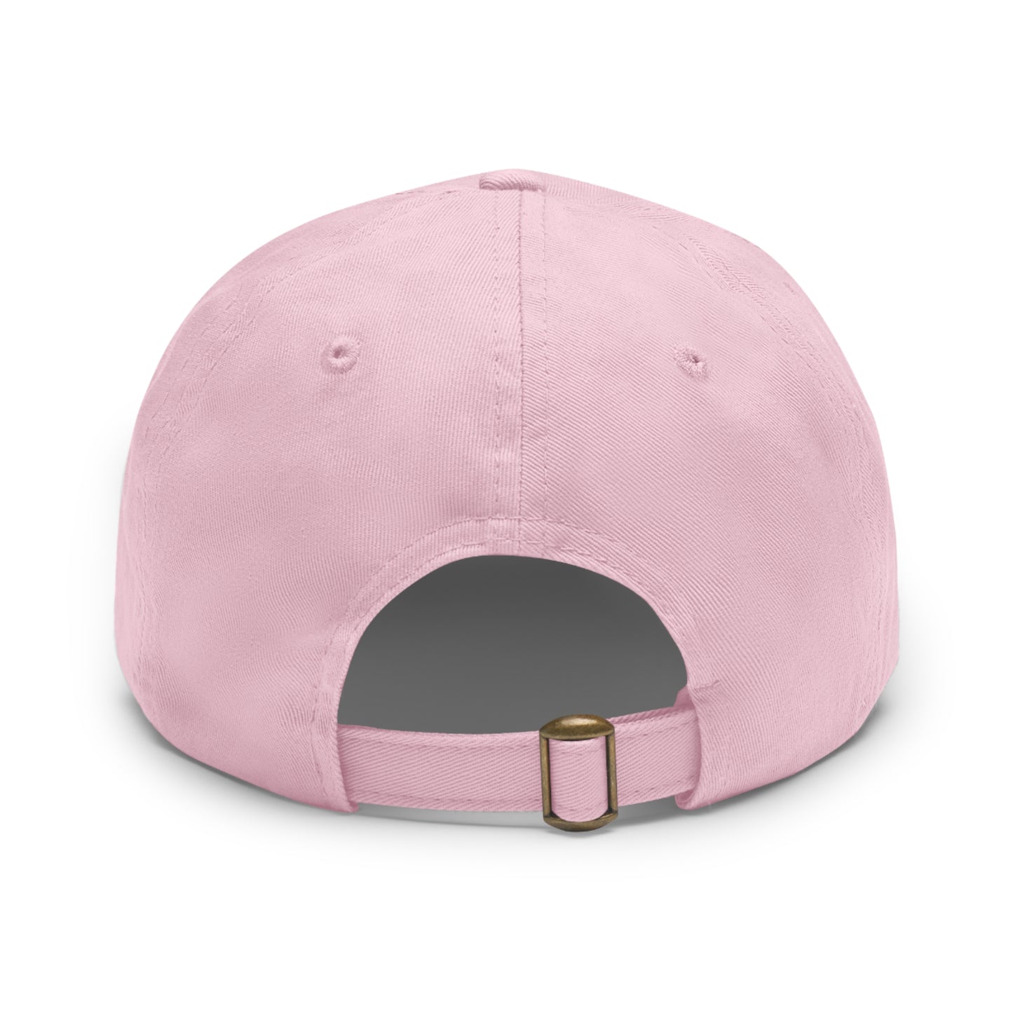 Former Trainwreck Dad Hat with Leather Patch (Round)