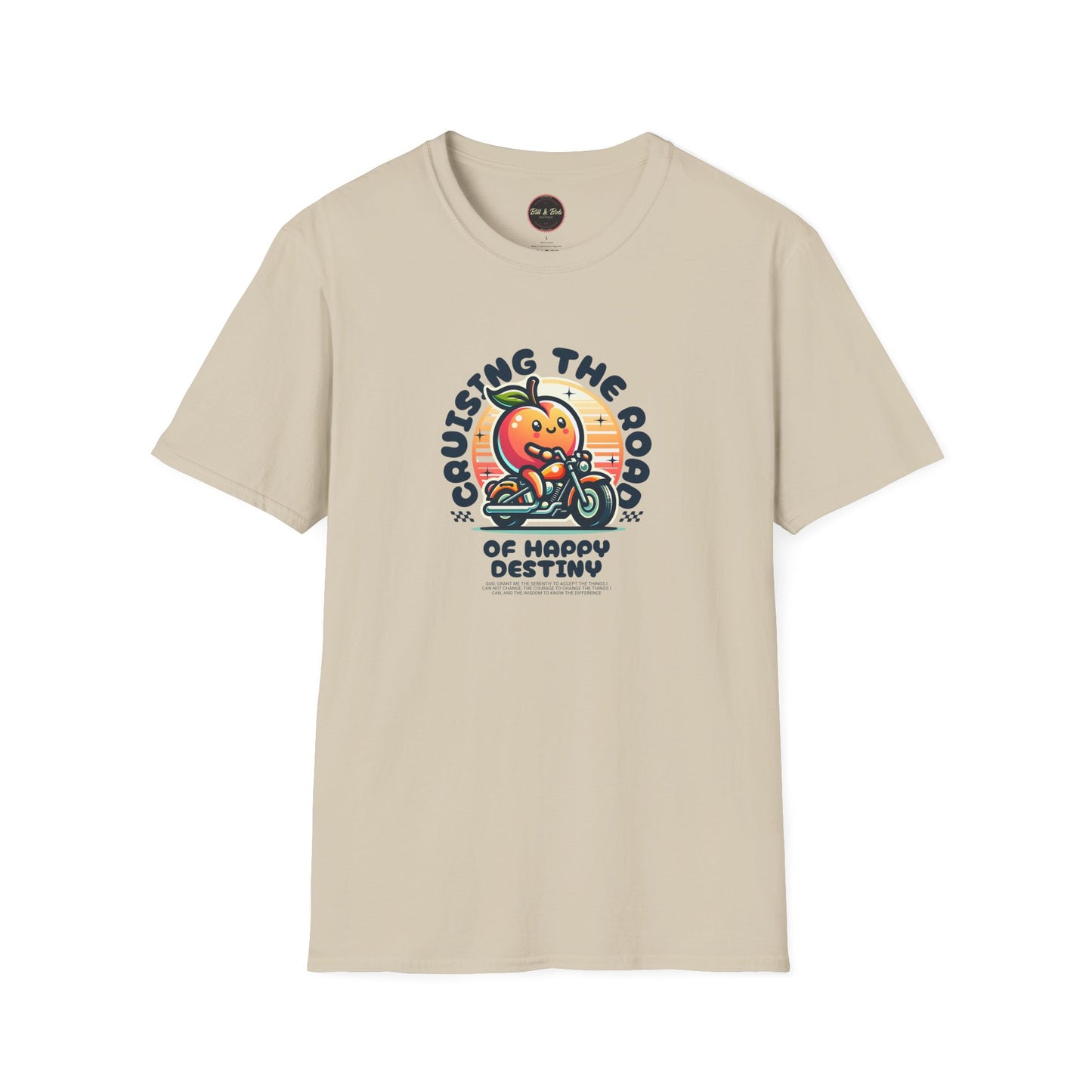 Cruising the Road of Happy Destiny Unisex Softstyle T-Shirt