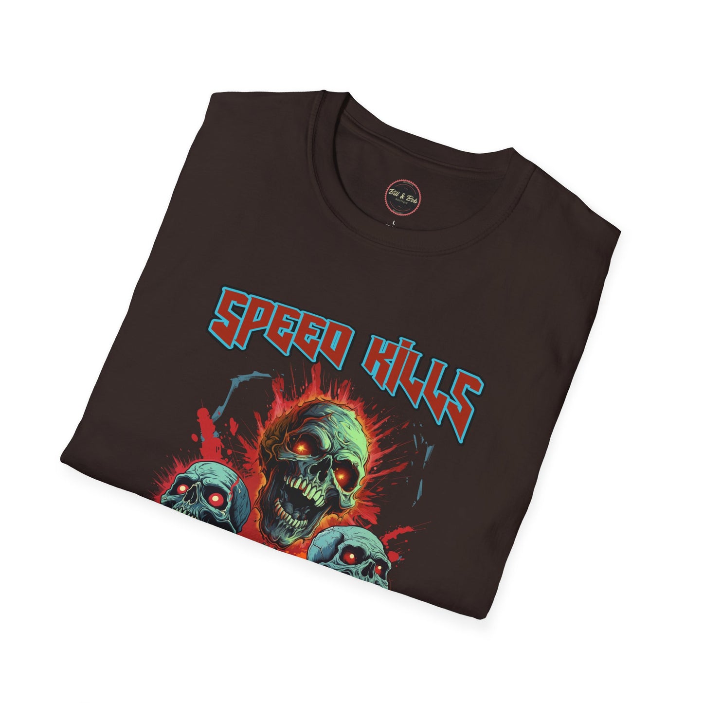 Speed Kills Unisex Softstyle T-Shirt