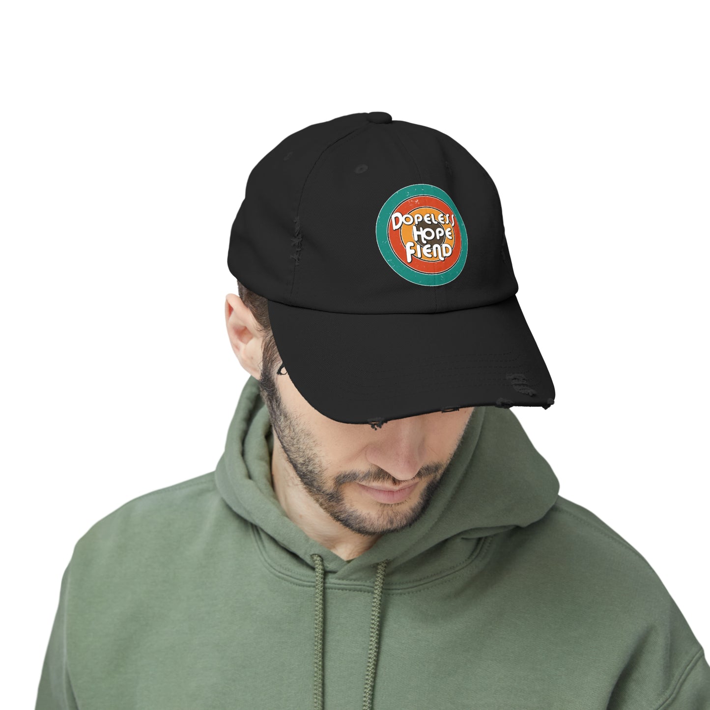 Dopeless Hope Fiend Unisex Distressed Cap
