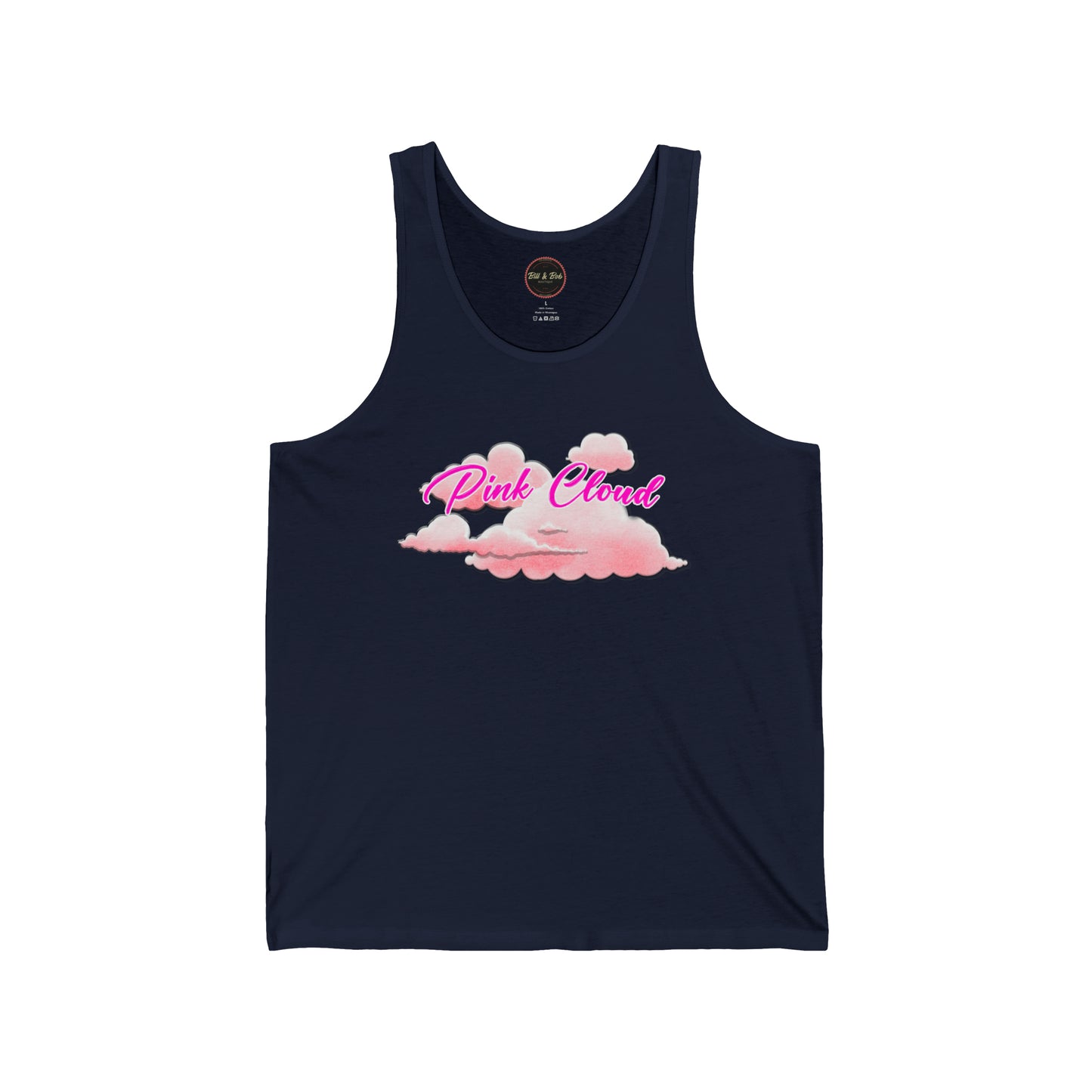 Pink Cloud Unisex Jersey Tank