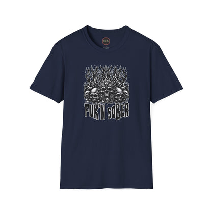 Fuk'n Sober Unisex Softstyle T-Shirt