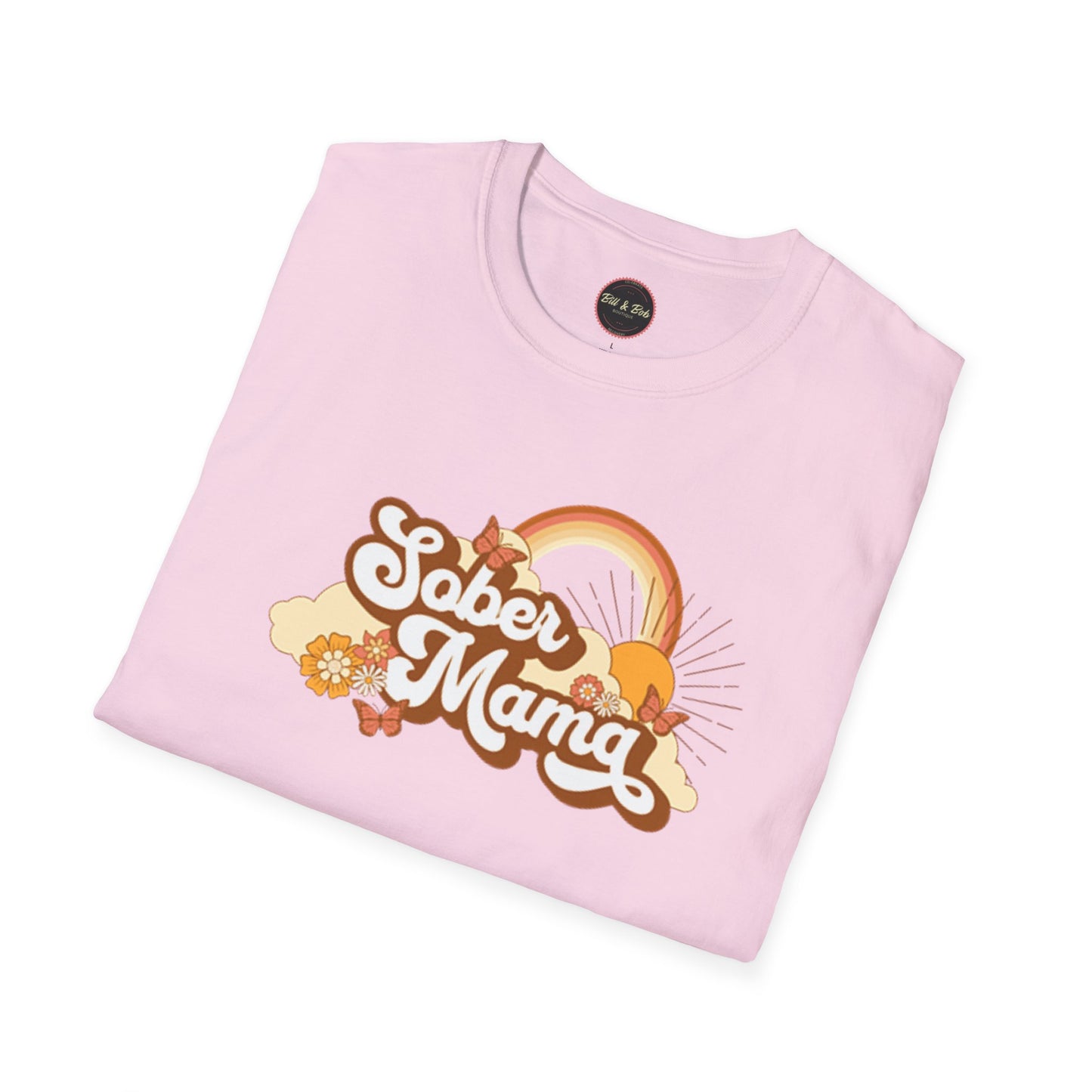 Sober Mama Unisex Softstyle T-Shirt