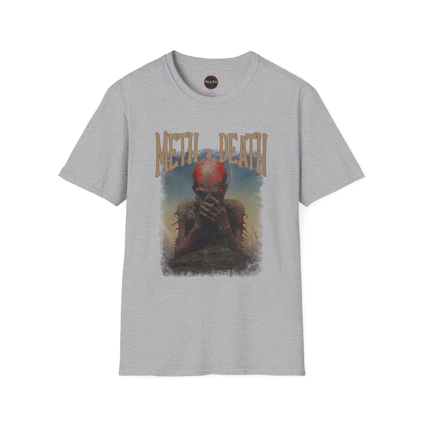 Meth = Death Unisex Softstyle T-Shirt