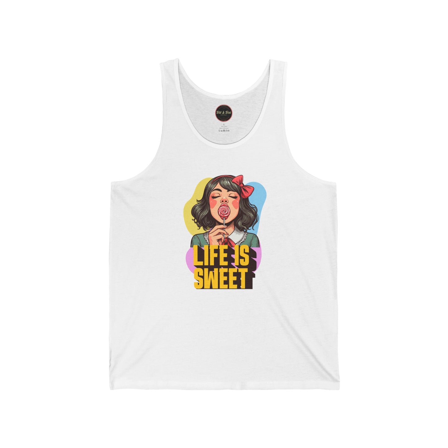 Life is Sweet Unisex Jersey Tank