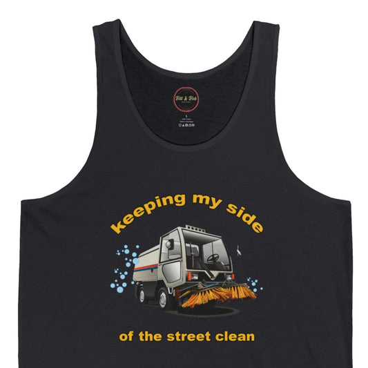 Street Clean Unisex Jersey Tank