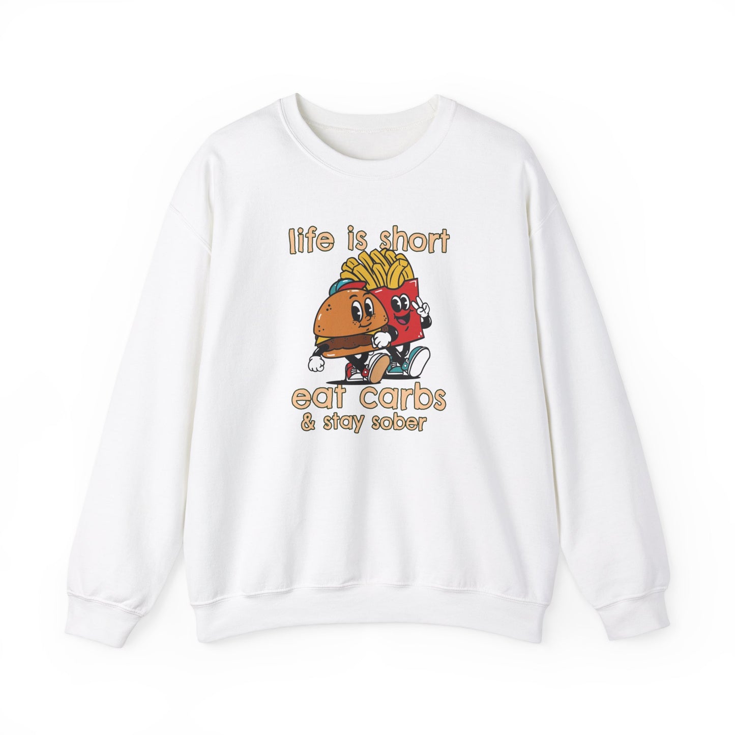 Life is Short Unisex Heavy Blend™ Crewneck Sweatshirt