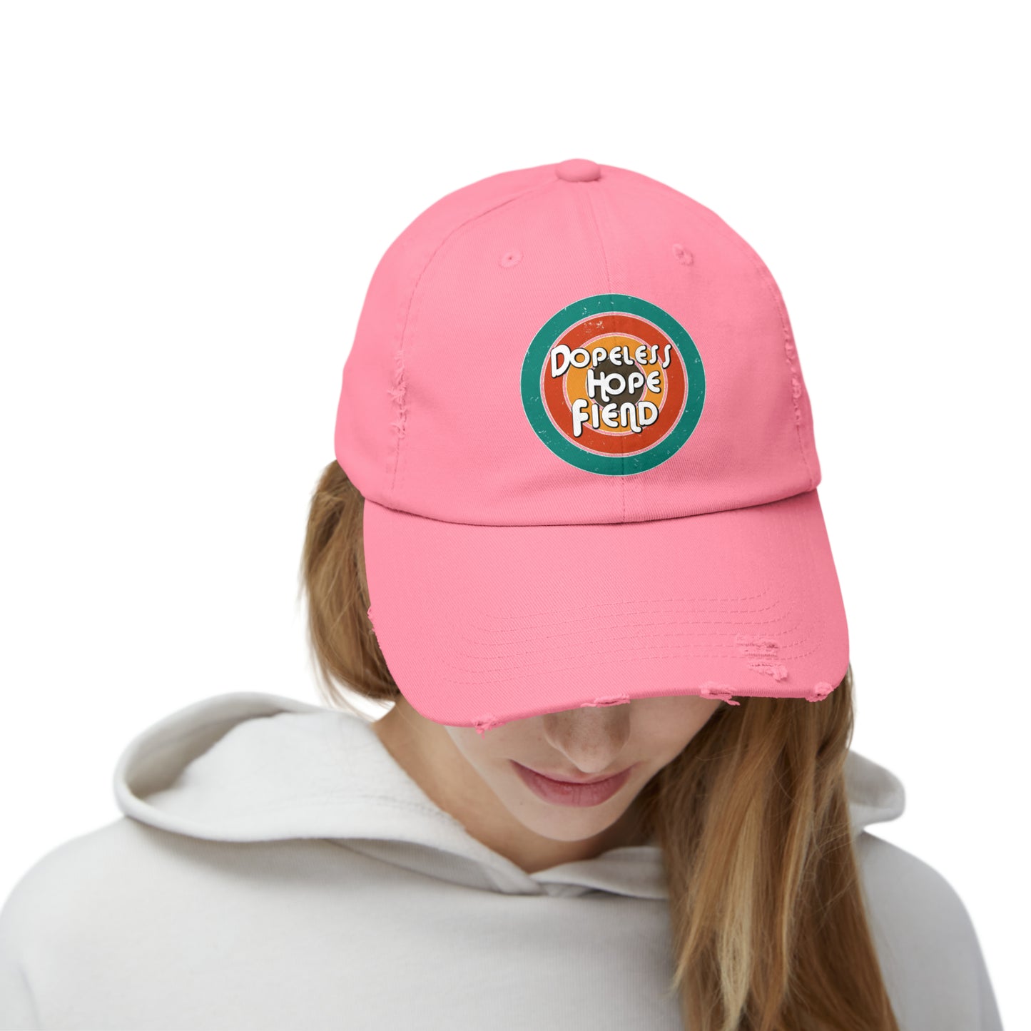 Dopeless Hope Fiend Unisex Distressed Cap
