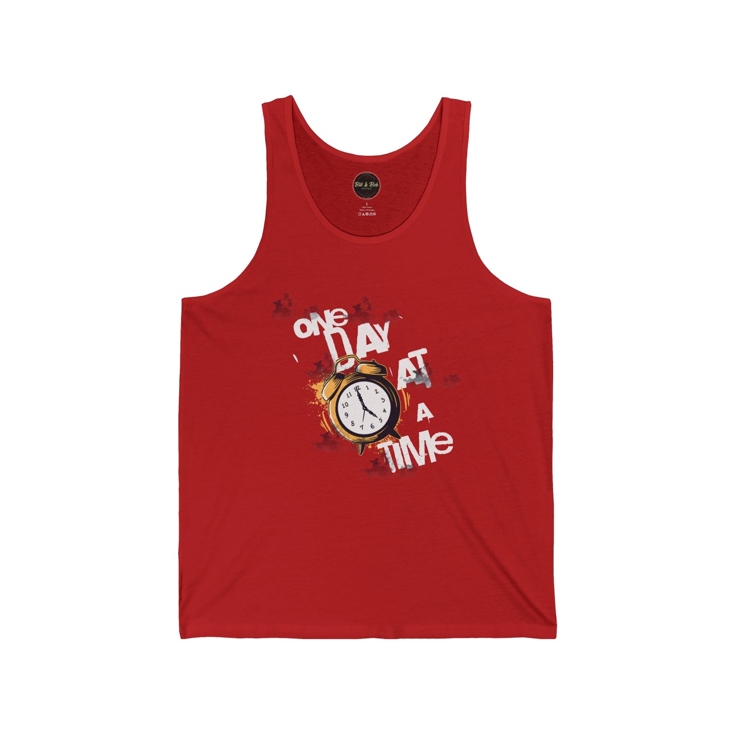 One Day at a Time Unisex Jersey Tank