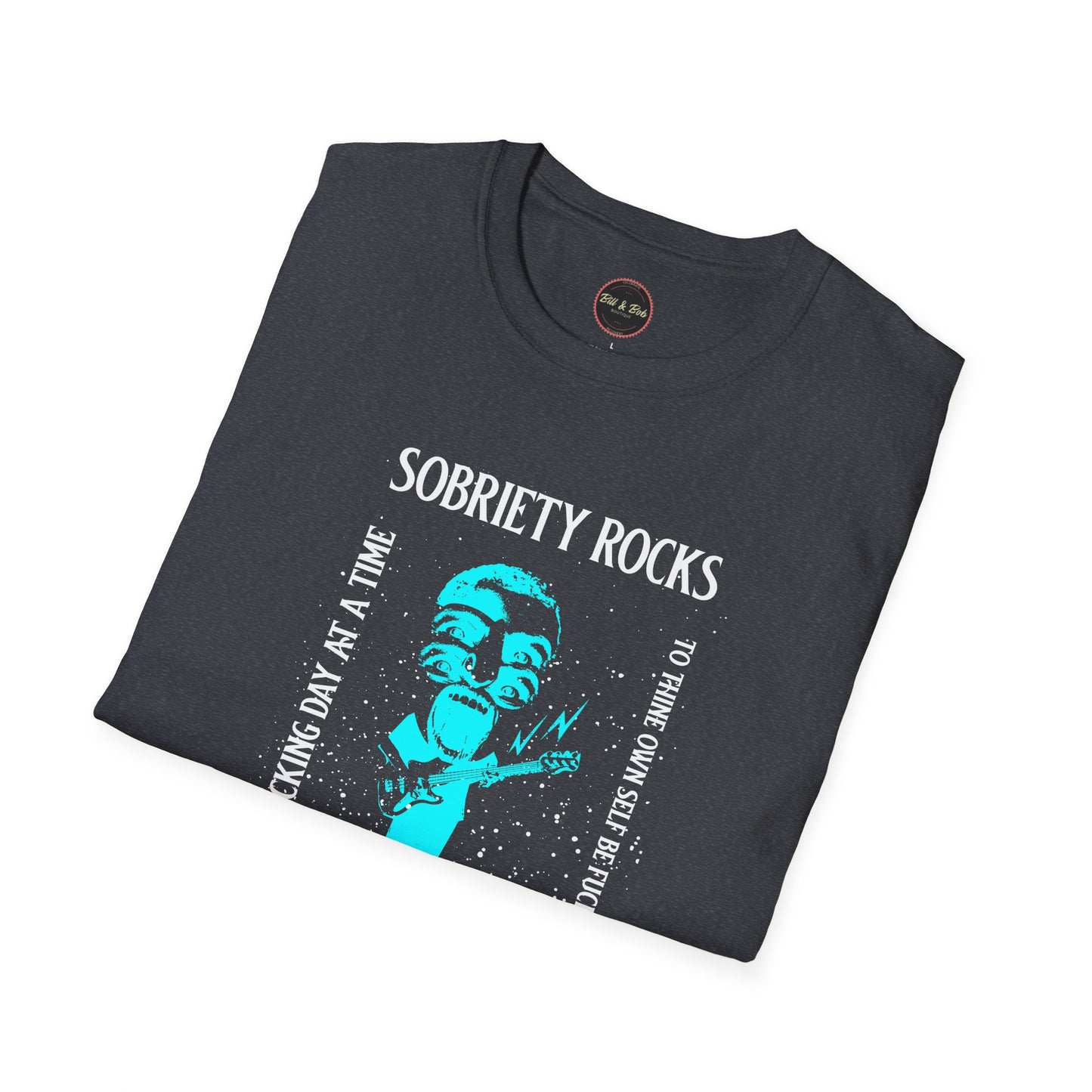 Sobriety Rocks Unisex Softstyle T-Shirt