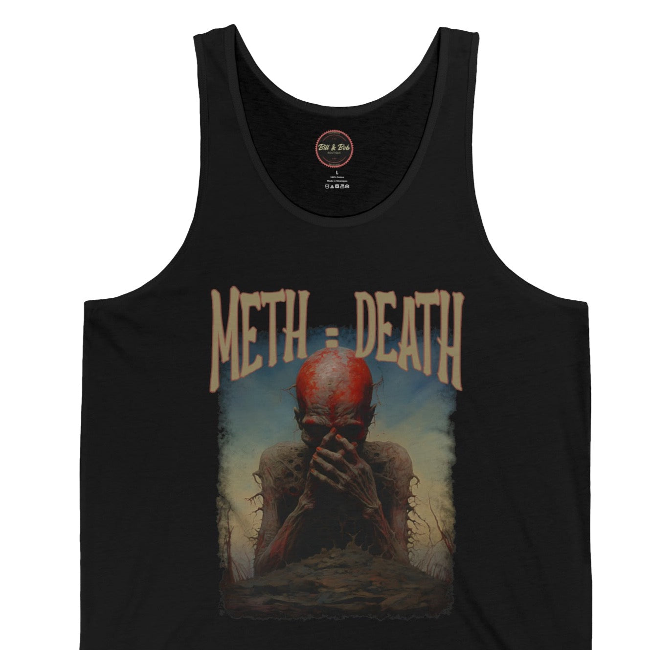 Meth = Death Unisex Jersey Tank