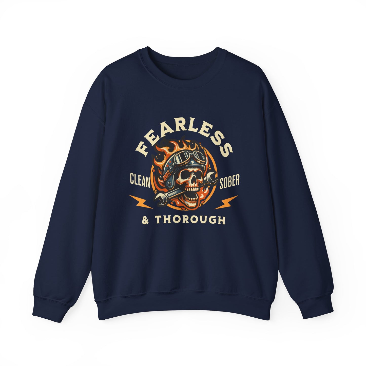 Fearless and Thorough Unisex Heavy Blend™ Crewneck Sweatshirt