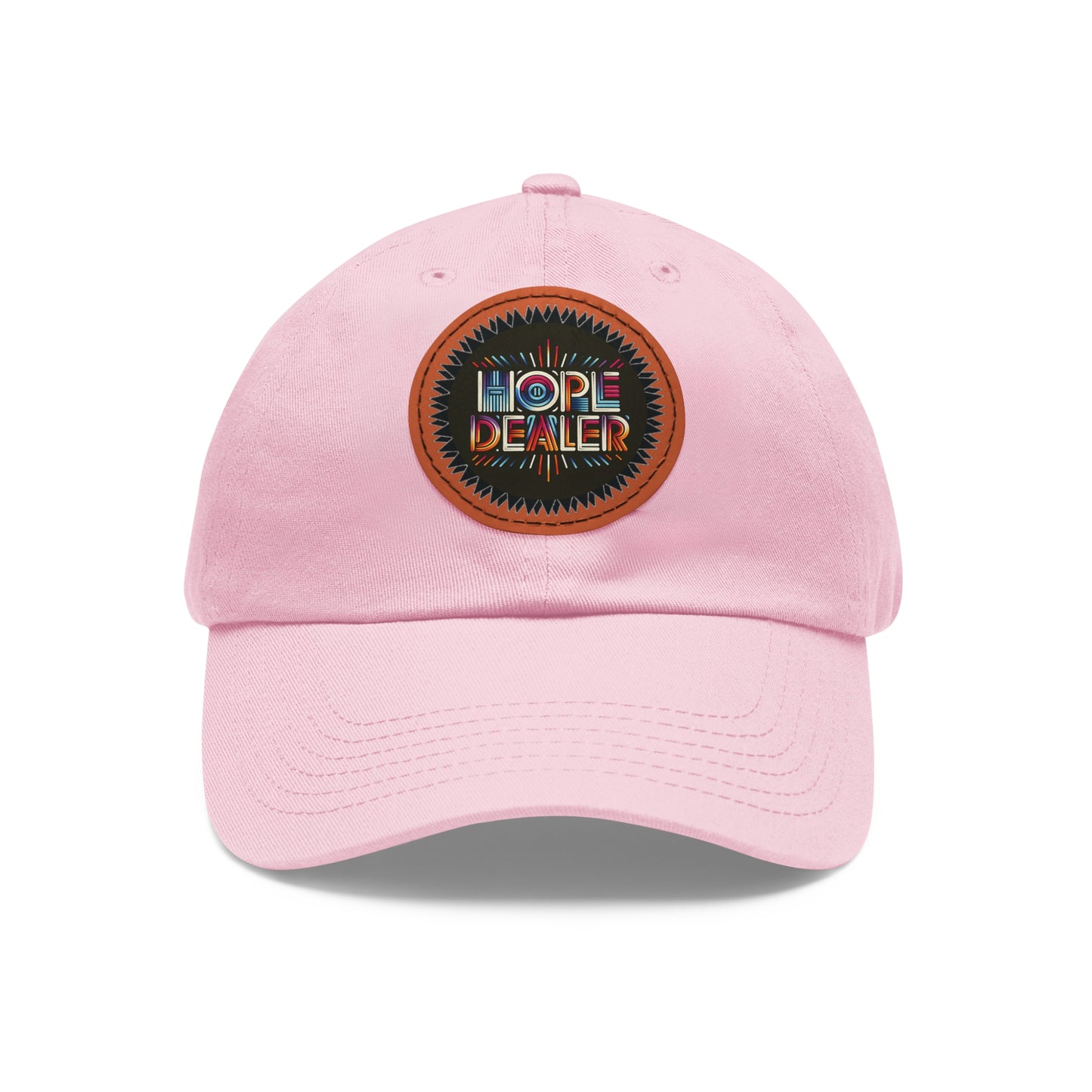 Hope Dealer Baseball Cap  Leather Patch (Round)