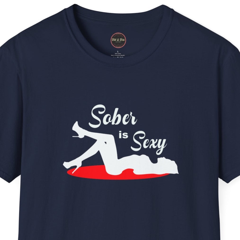 Sober is Sexy Unisex Softstyle T-Shirt