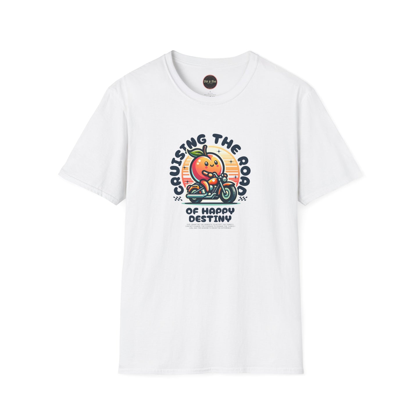 Cruising the Road of Happy Destiny Unisex Softstyle T-Shirt