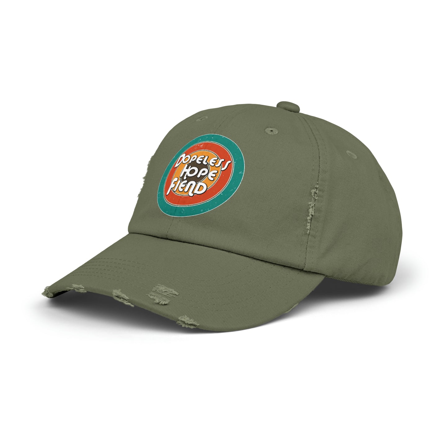 Dopeless Hope Fiend Unisex Distressed Cap