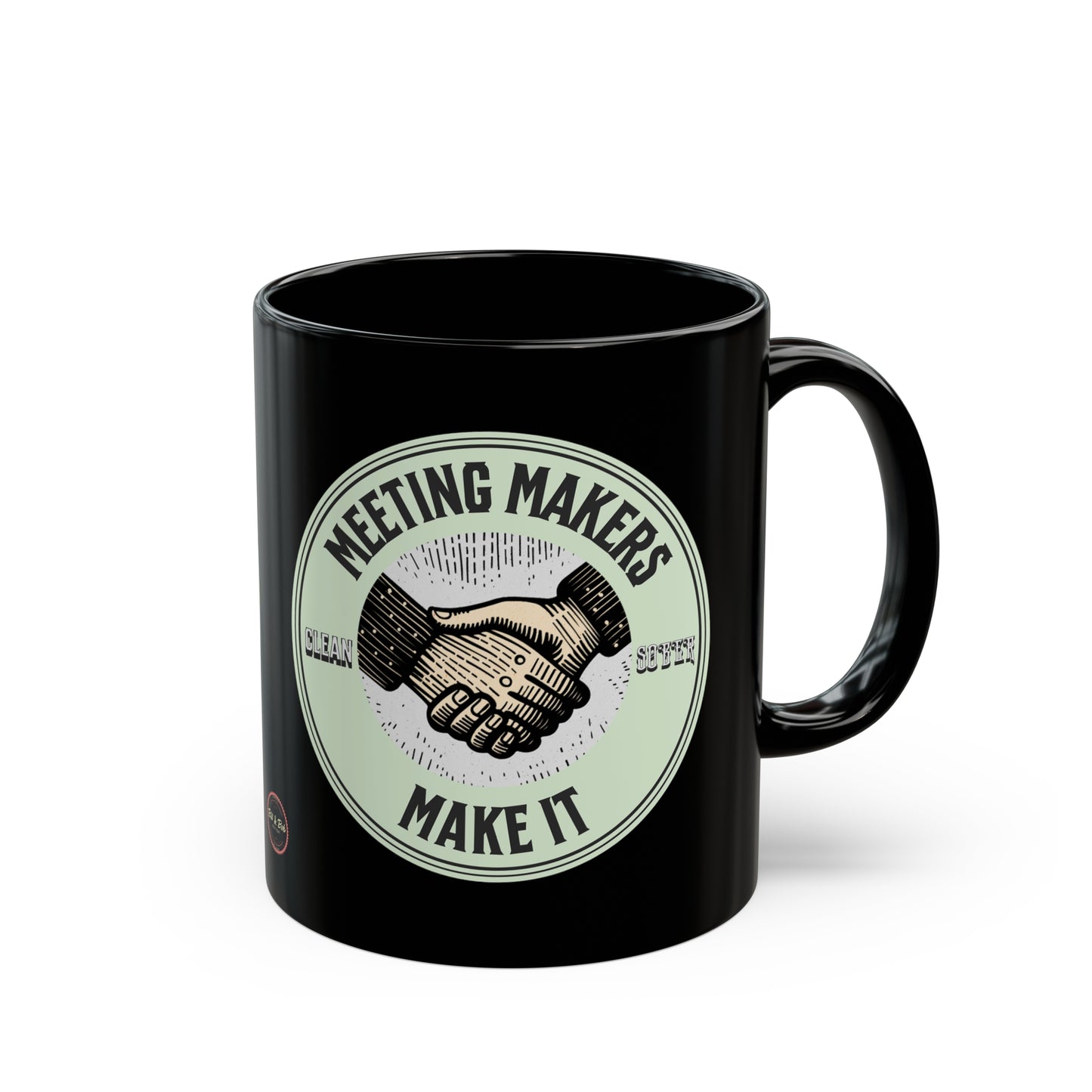 Meeting Makers Black Mug (11oz, 15oz)