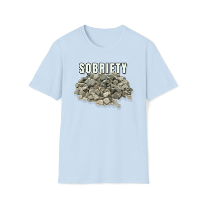 Sobriety Rocks Unisex Softstyle T-Shirt