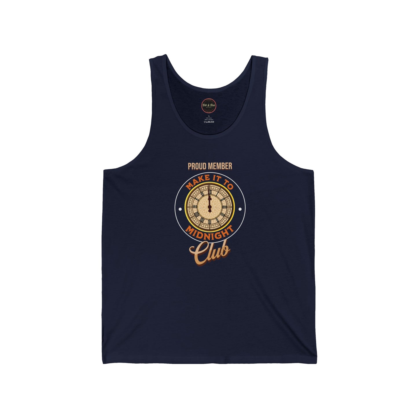 Make it to Midnight Club Unisex Jersey Tank