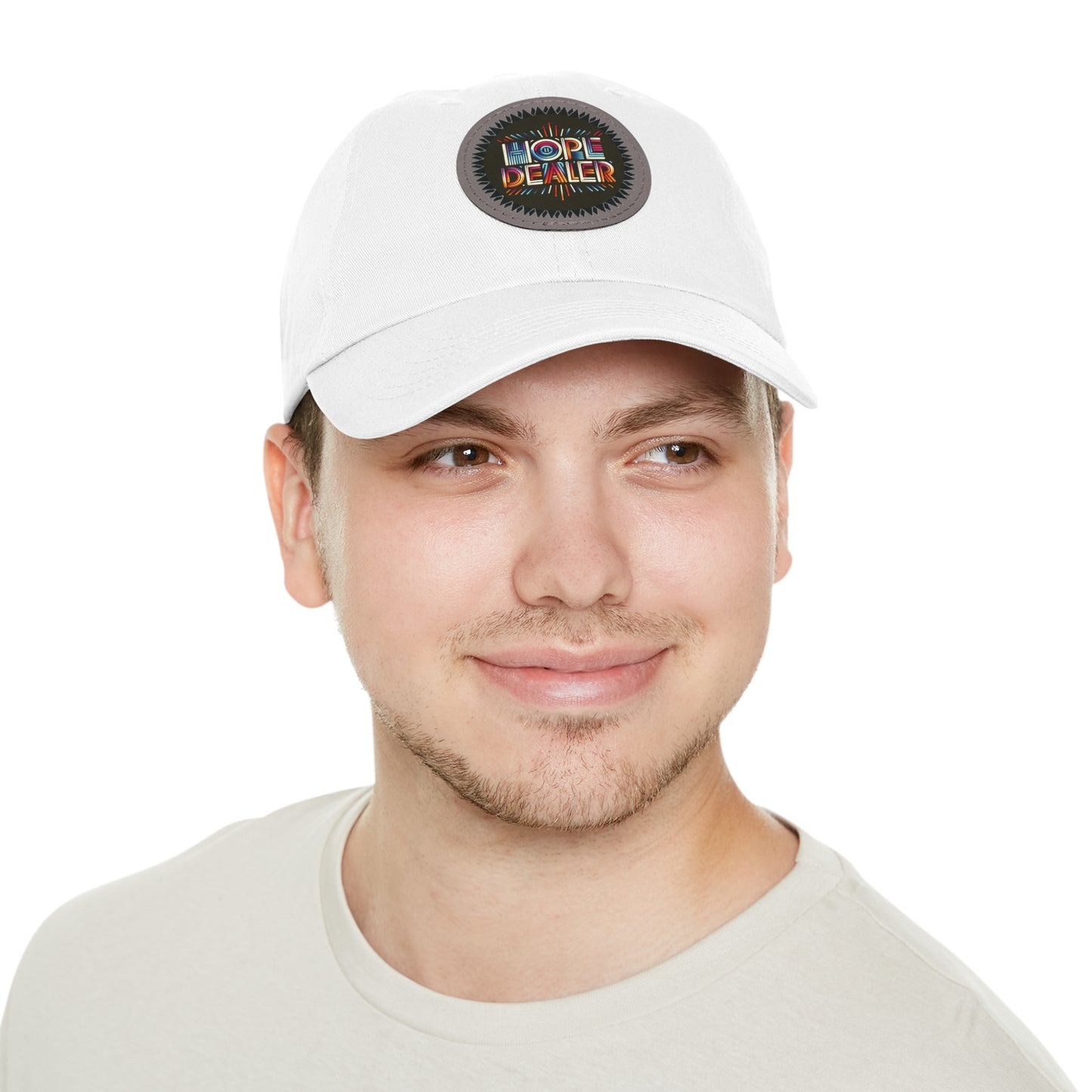Hope Dealer Baseball Cap  Leather Patch (Round)
