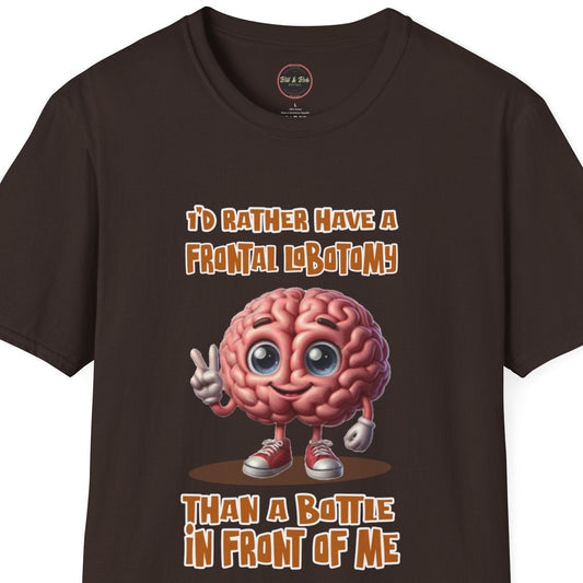 Frontal Lobotomy Unisex Softstyle T-Shirt