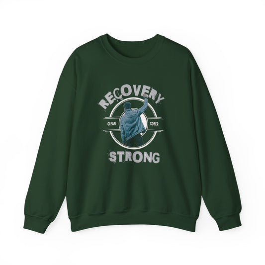 Recovery Strong Unisex Heavy Blend™ Crewneck Sweatshirt