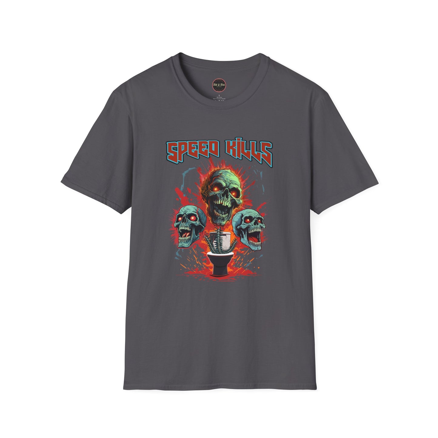 Speed Kills Unisex Softstyle T-Shirt