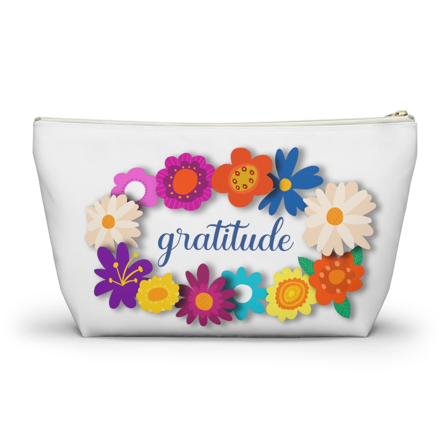 Gratitude Accessory Pouch w T-bottom