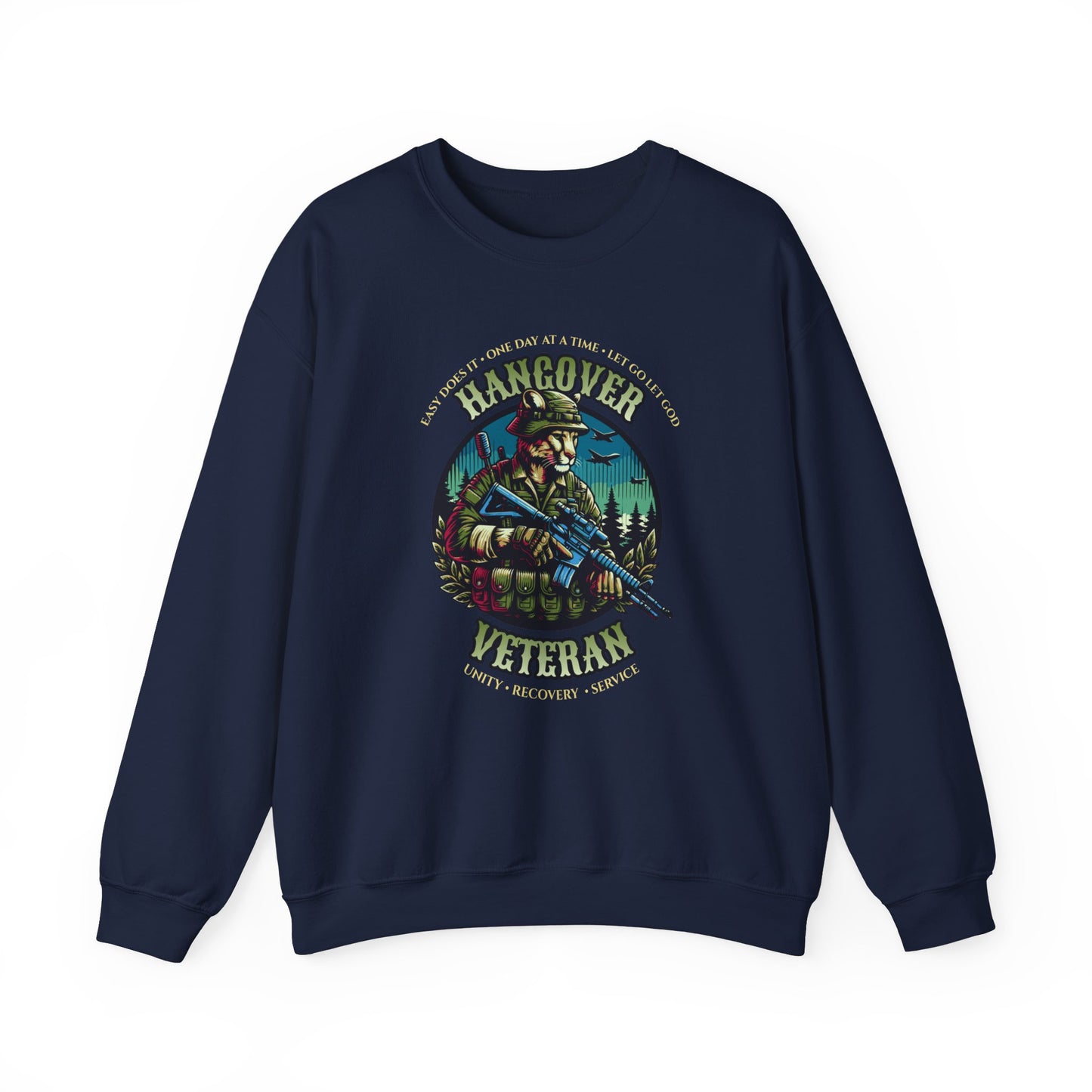 Hangover Veteran Unisex Heavy Blend™ Crewneck Sweatshirt