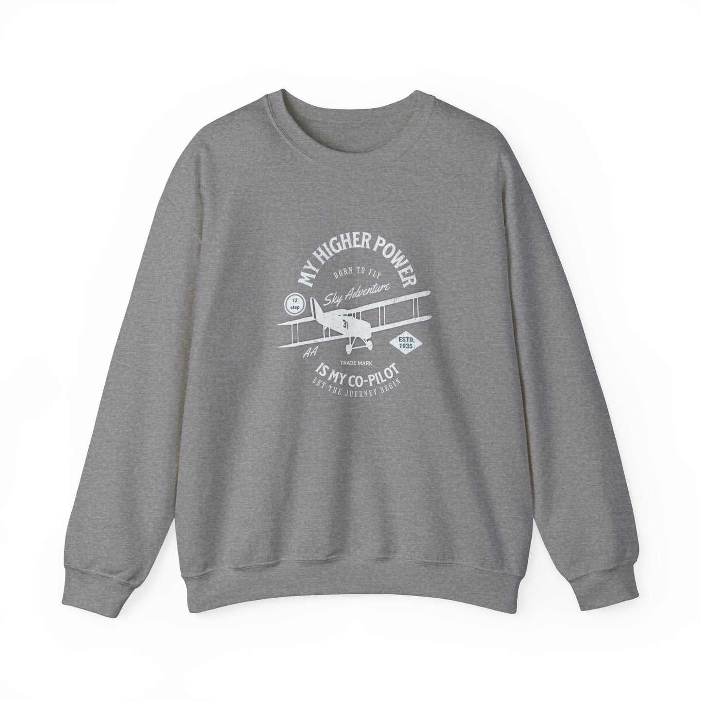 Co-Pilot Unisex Heavy Blend™ Crewneck Sweatshirt