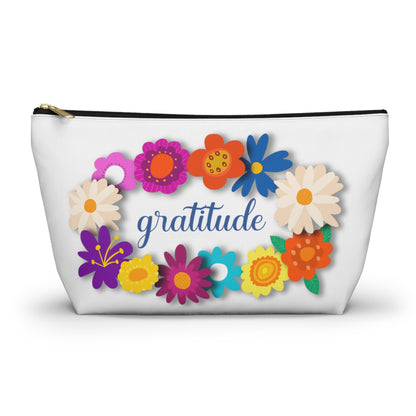 Gratitude Accessory Pouch w T-bottom