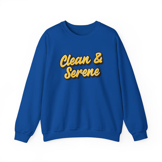 Clean & Serene Unisex Heavy Blend™ Crewneck Sweatshirt