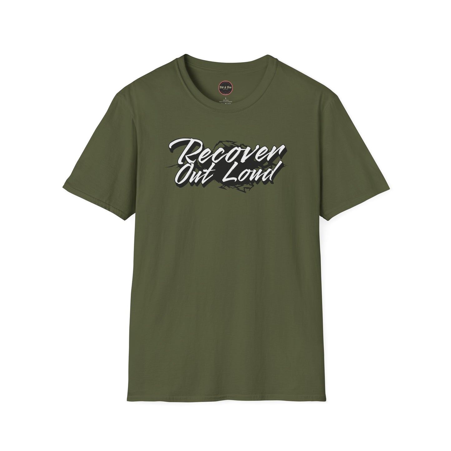 Recover Out Loud Unisex Softstyle T-Shirt