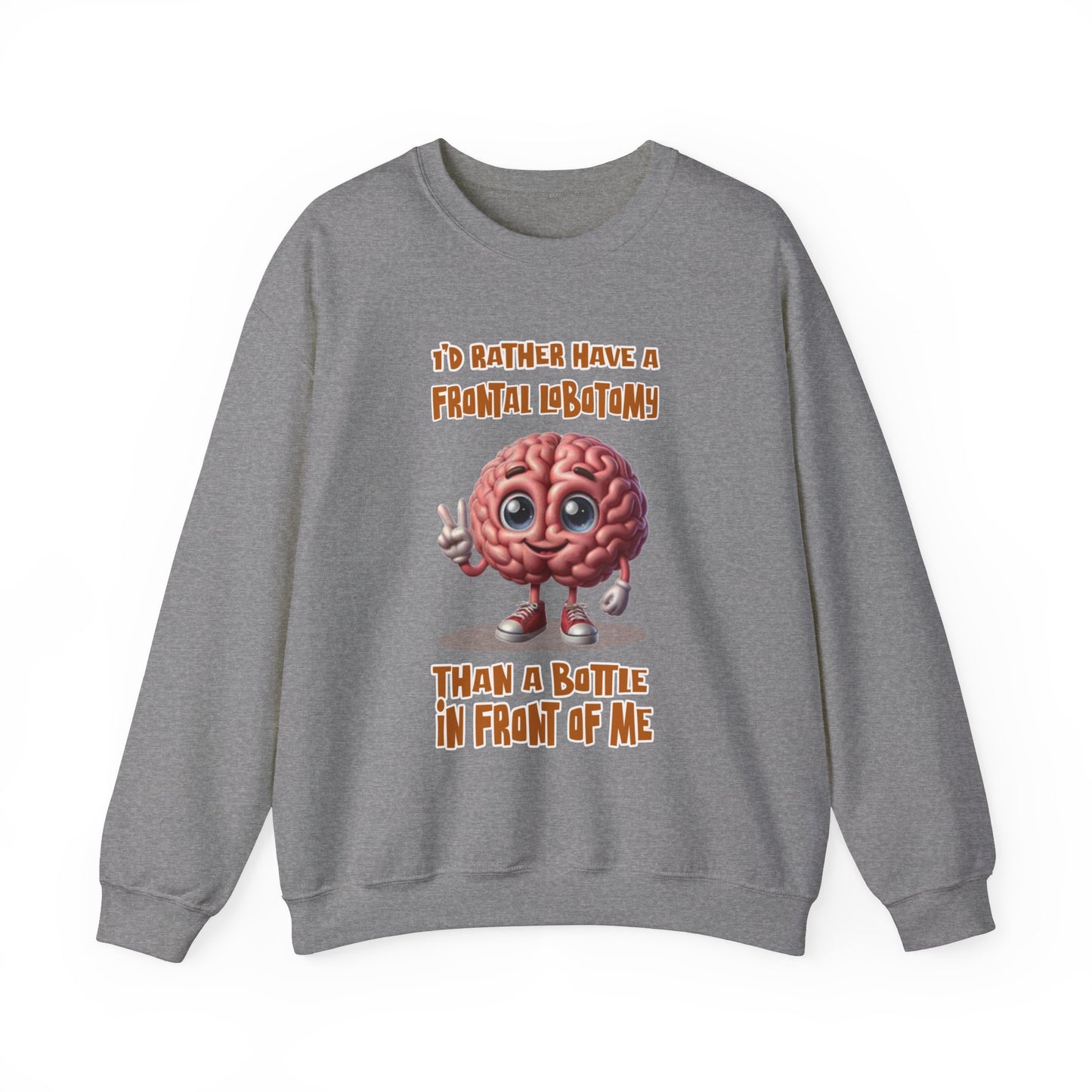 Frontal Lobotomy Unisex Heavy Blend™ Crewneck Sweatshirt