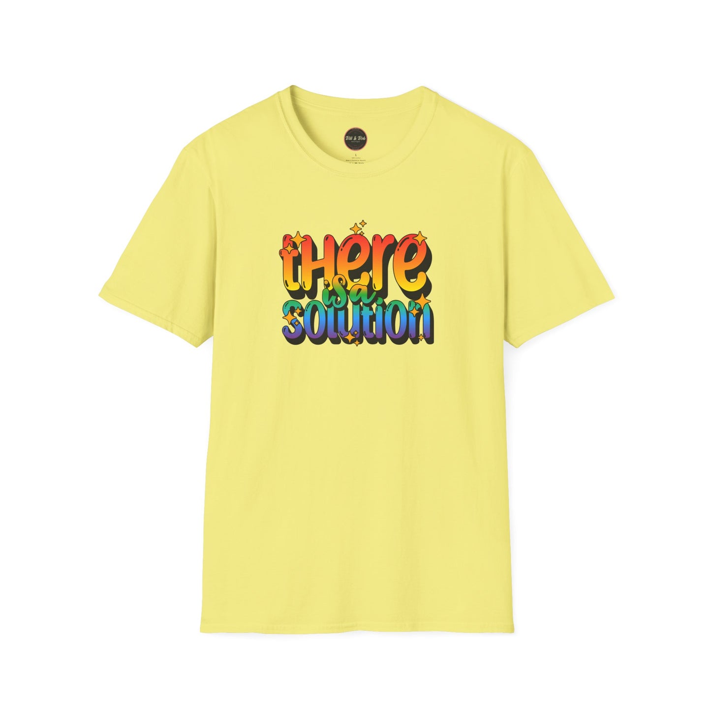 There is a Solution Unisex Softstyle T-Shirt