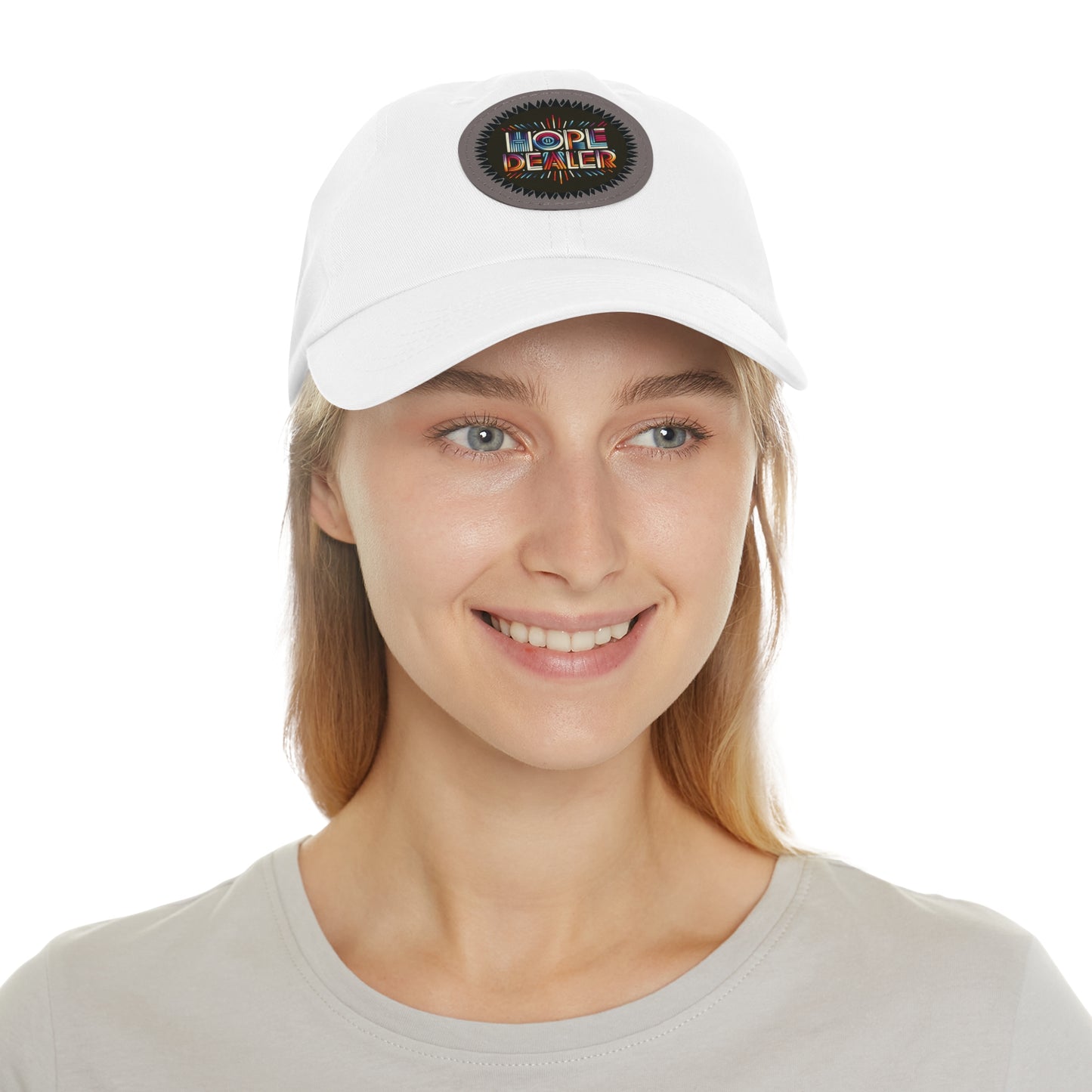 Hope Dealer Baseball Cap  Leather Patch (Round)
