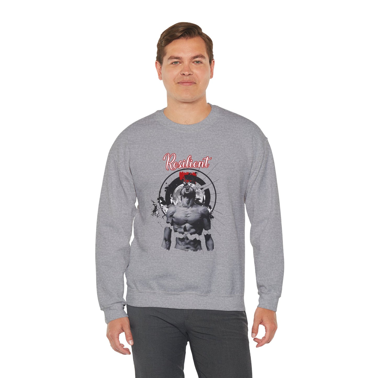 Resilient Unisex Heavy Blend™ Crewneck Sweatshirt