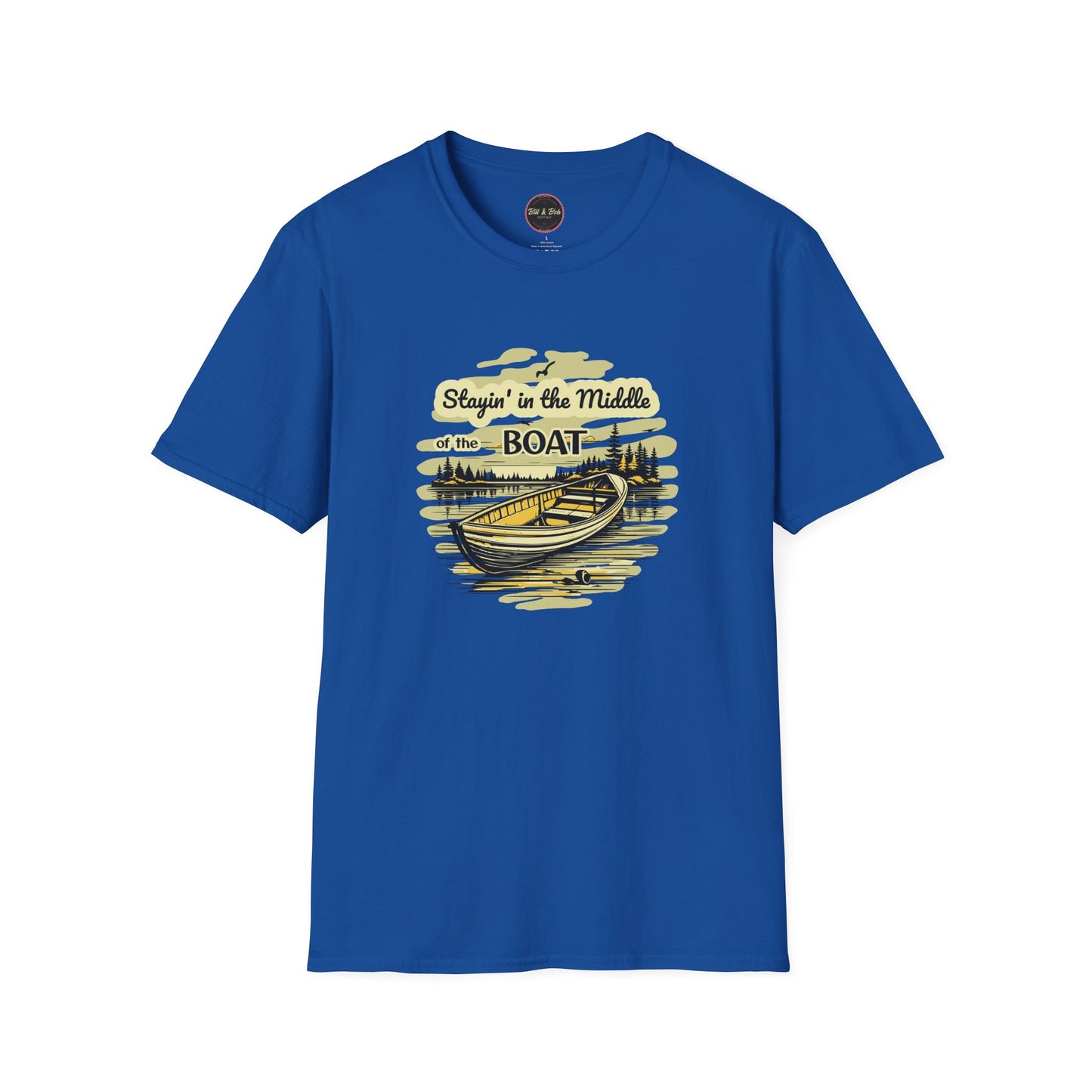 Middle of the Boat Unisex Softstyle T-Shirt