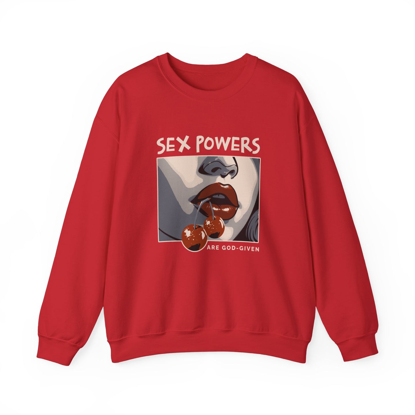 Sex Powers are God-Given  Heavy Blend™ Crewneck Sweatshirt