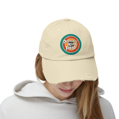 Dopeless Hope Fiend Unisex Distressed Cap