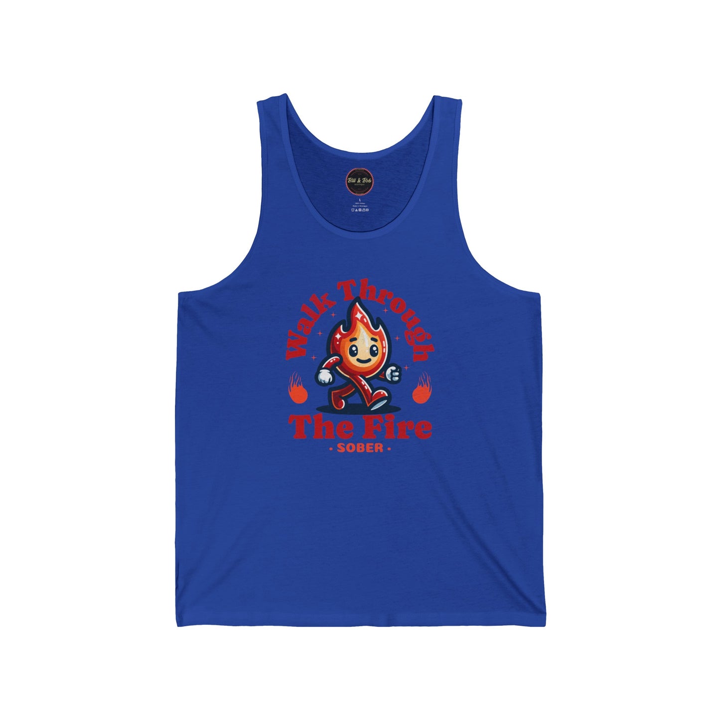 Walk Through the Fire Unisex Jersey Tank