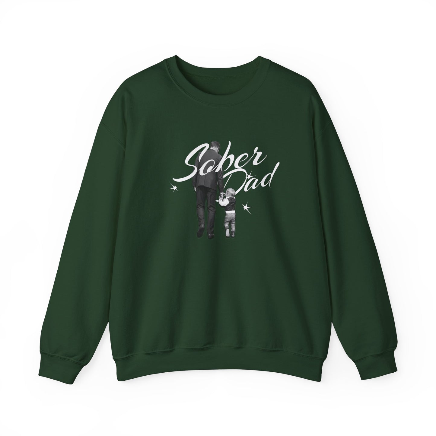 Sober Dad Unisex Heavy Blend™ Crewneck Sweatshirt