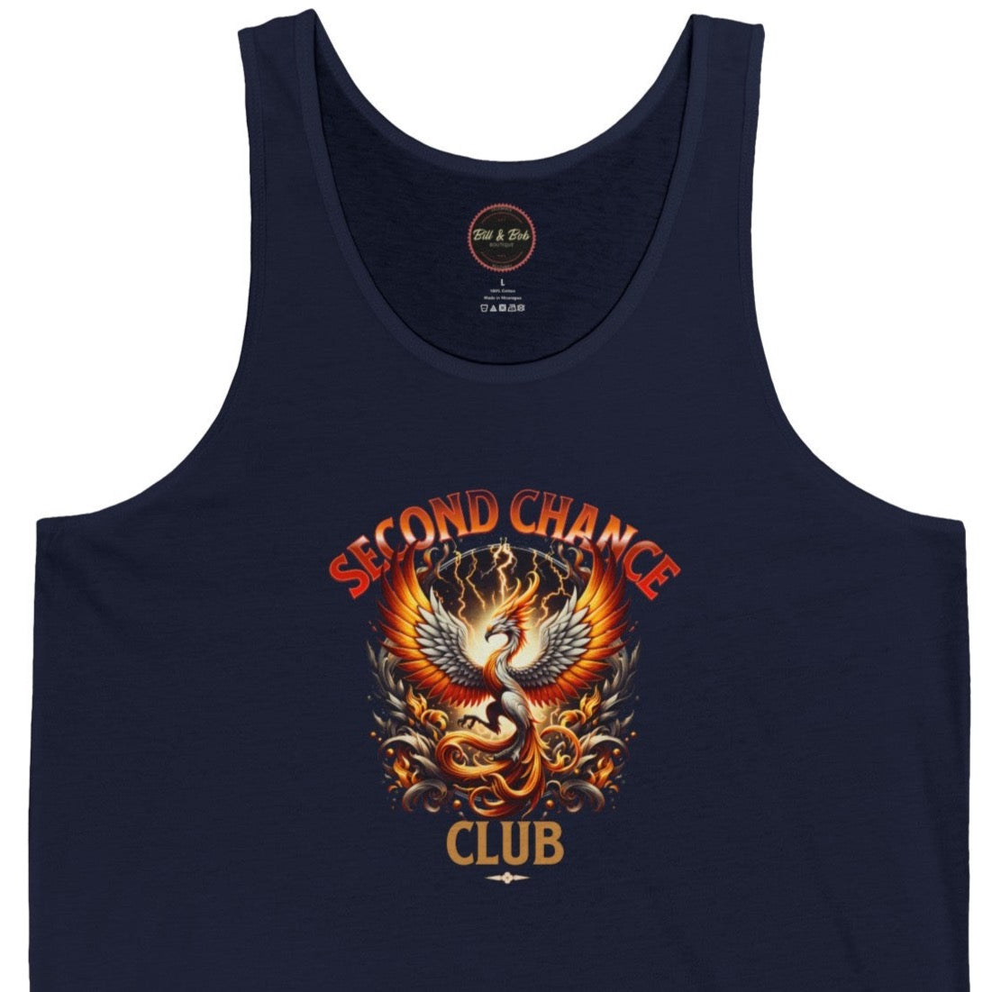 Second Chance Club Unisex Jersey Tank