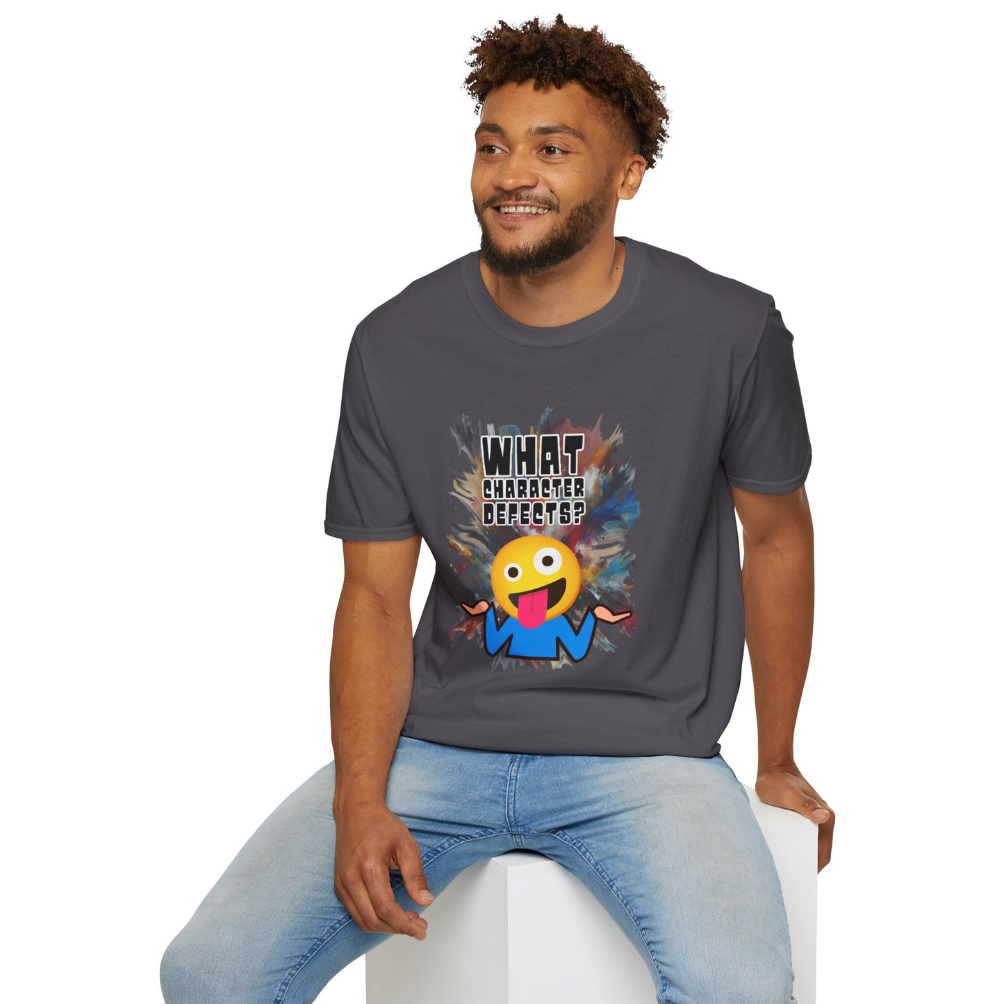 What Character Defects? Unisex Softstyle T-Shirt
