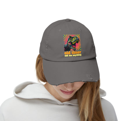 Old Timer Unisex Distressed Cap