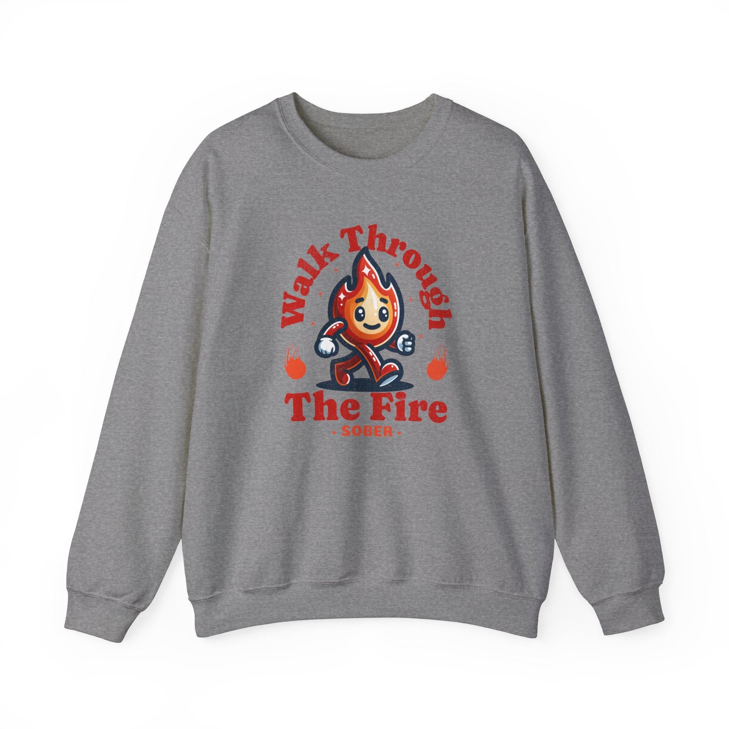 Walk through the Fire Unisex Heavy Blend™ Crewneck Sweatshirt