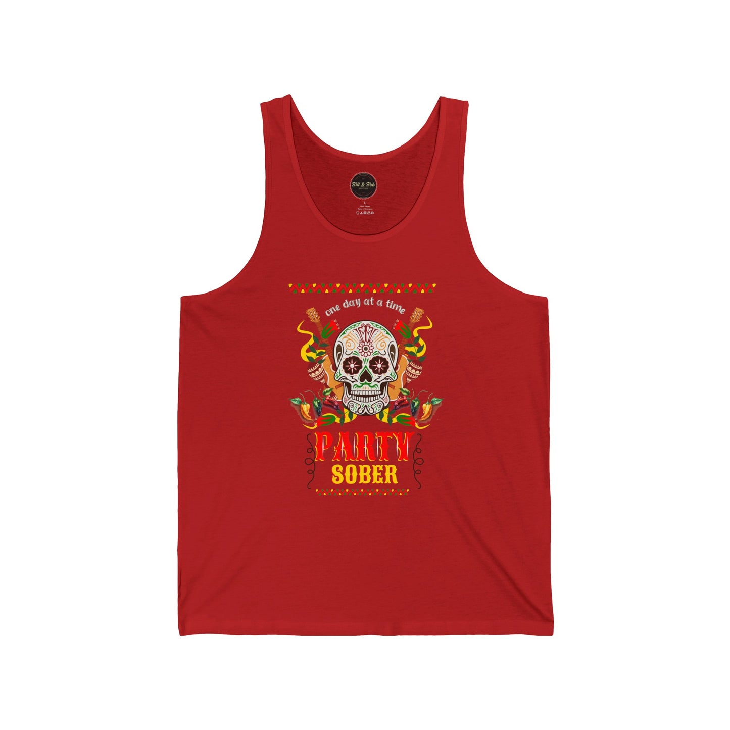 Party Sober Unisex Jersey Tank